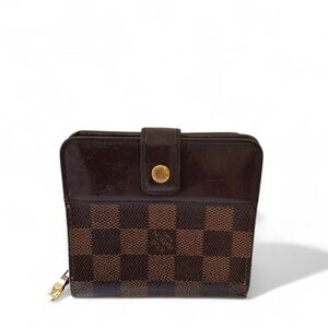 Louis Vuitton Damier Ebene Compact Zip Wallet